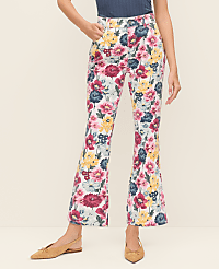 The Weekend Floral Cropped Boot Jean carousel Product Image 2