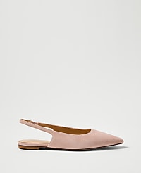Suede Slingback Flat carousel Product Image 1
