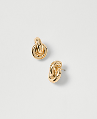 Double Link Stud Earrings carousel Product Image 1