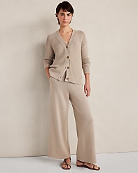 Haven Well Within Organic Cotton Wide Leg Pants carousel Product Image 1