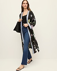 Floral Long  Kimono carousel Product Image 1