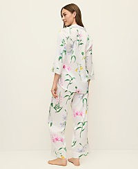 Floral Satin Pajama Set carousel Product Image 2