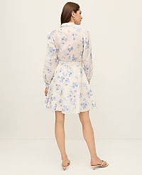 Collared Floral Shirtdress carousel Product Image 2