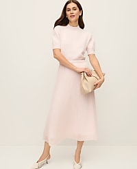 Chiffon Pleated Midi Skirt carousel Product Image 1