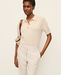 Cashmere Polo Sweater carousel Product Image 1