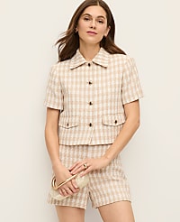 Houndstooth Tweed Jacket carousel Product Image 4