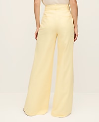 The Statement Palazzo Pant in Linen Blend carousel Product Image 3