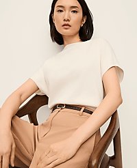 Dolman Boatneck Sweater Top carousel Product Image 1