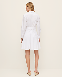 Belted Collared Shirtdress carousel Product Image 2