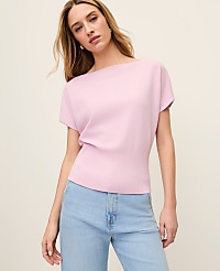 Dolman Boatneck Sweater Top carousel Product Image 1