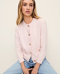 Crew Neck Cardigan carousel Product Image 3