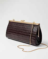Croco Rectangle Clutch carousel Product Image 1