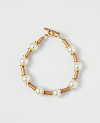 Pearl Tube Bracelet carousel Product Image 1
