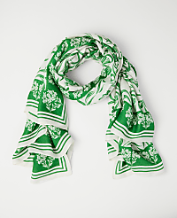 Floral Square Scarf carousel Product Image 1