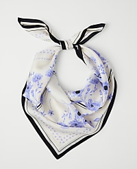 Floral Silk Scarf carousel Product Image 1