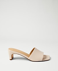 Leather Heel Mule carousel Product Image 1