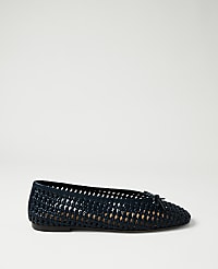 Woven Bow Ballet Flat carousel Product Image 1