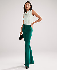 The Petite Skinny Flare Trouser in Ponte carousel Product Image 6