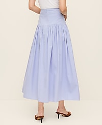 Petite Gathered Maxi Skirt carousel Product Image 3