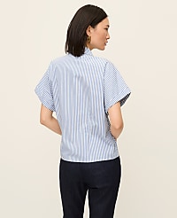 Striped Tie Waist Shirt carousel Product Image 2