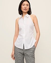 Button Down Halter Shirt carousel Product Image 1