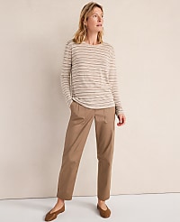 Haven Well Within Linen Jersey Crewneck Tee carousel Product Image 3