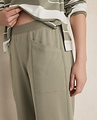 Haven Well Within Organic Cotton Interlock Barrel Leg Pants carousel Product Image 2