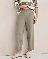 Haven Well Within Organic Cotton Interlock Barrel Leg Pants carousel Product Image 1
