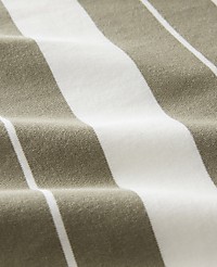 Haven Well Within Organic Cotton Interlock Stripe Johnny Collar Top carousel Product Image 4