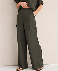 Haven Well Within Viscose Linen Palazzo Pants carousel Product Image 1