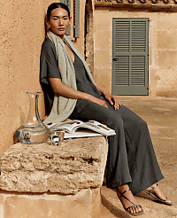 Haven Well Within Viscose Linen Palazzo Pants carousel Product Image 5
