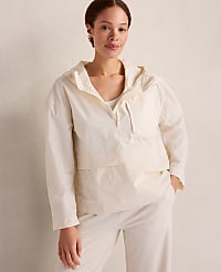 Haven Well Within Crinkle Nylon Half-Zip Hooded Jacket carousel Product Image 1