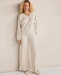 Haven Well Within Soft Knit V-Neck Top carousel Product Image 1