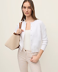 Floral Jacquard Ann Cardigan carousel Product Image 1