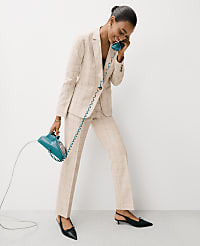 The Eva Ankle Pant in Windowpane carousel Product Image 5