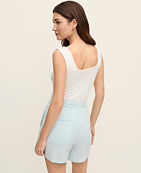 The Pull-On Short in Cotton Gauze carousel Product Image 3