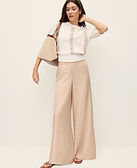The Petite Easy Wide-Leg Pant carousel Product Image 1
