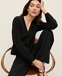 V-Neck Cardigan carousel Product Image 3