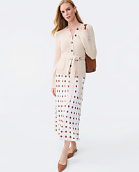 Belted Crew Neck Cardigan carousel Product Image 3