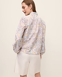 Paisley Embroidered Lace Blouse carousel Product Image 2