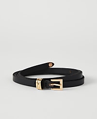 Skinny Leather Belt carousel Product Image 1
