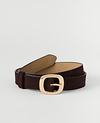 Suede Square Buckle Belt carousel Product Image 1