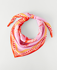 Floral Silk Scarf carousel Product Image 1