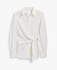 Tie Waist Button Down Shirt carousel Product Image 4