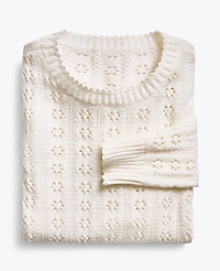 Cozy Pointelle Sweater carousel Product Image 4