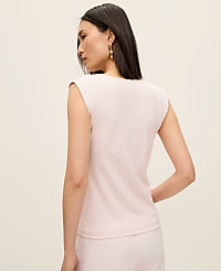 Crossover V-Neck Shell carousel Product Image 2
