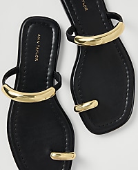 Leather Embellished Sandal carousel Product Image 2