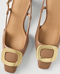 Patent Leather Buckle Pump carousel Product Image 2