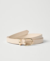 Leather Textured Square Buckle Belt carousel Product Image 1
