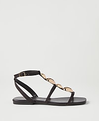 Leather Hardware Embellished Sandal carousel Product Image 1